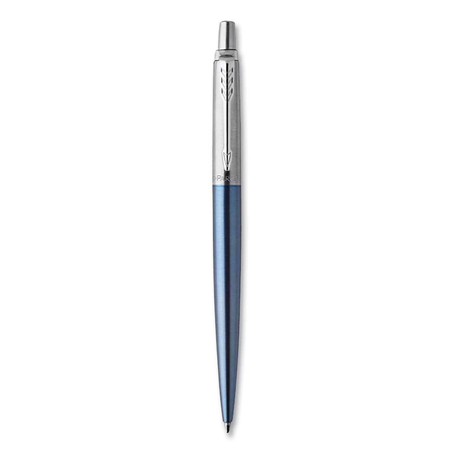 jotter-ballpoint-pen-retractable-medium-07-mm-blue-ink-waterloo-blue-chrome-barrel_par1953245 - 1