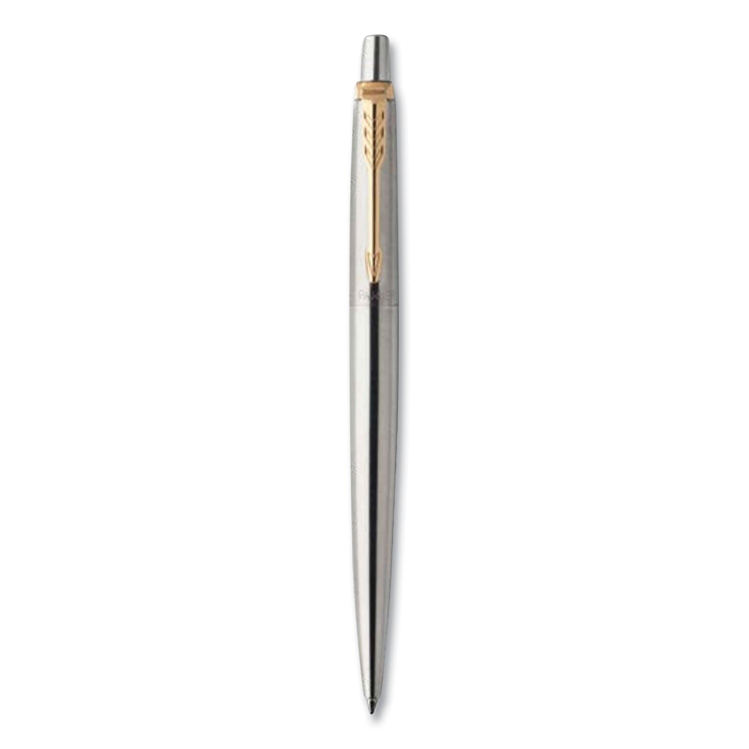 jotter-rollerball-pen-medium-point-07-mm-black-ink-stainless-steel-barrel_par2020672 - 2