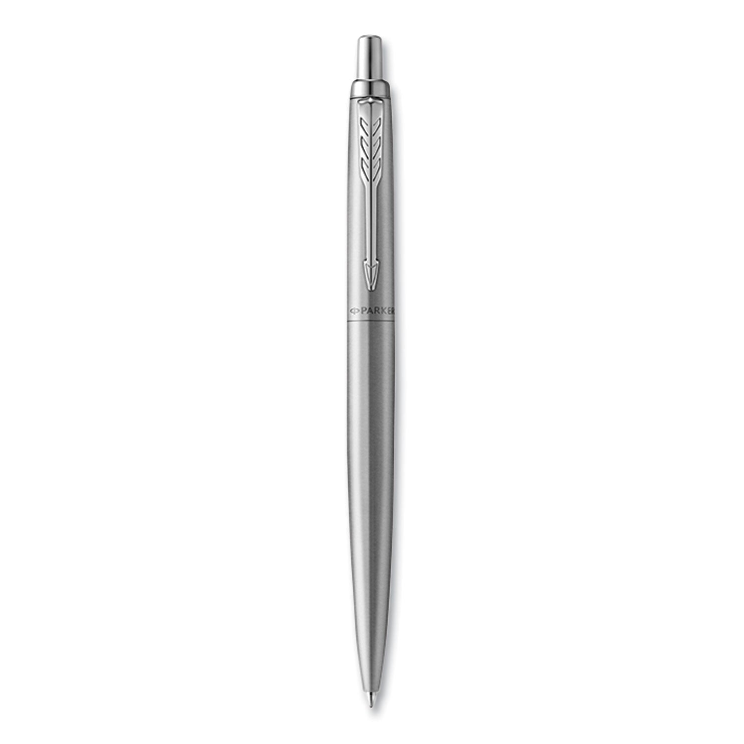 jotter-xl-retractable-ballpoint-pen-medium-point-blue-ink-stainless-steel-barrel_par2122760 - 1