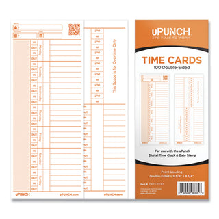 time-card-for-pk1100-time-clock-two-sides-338-x-825-100-pack_ppzc1100 - 1