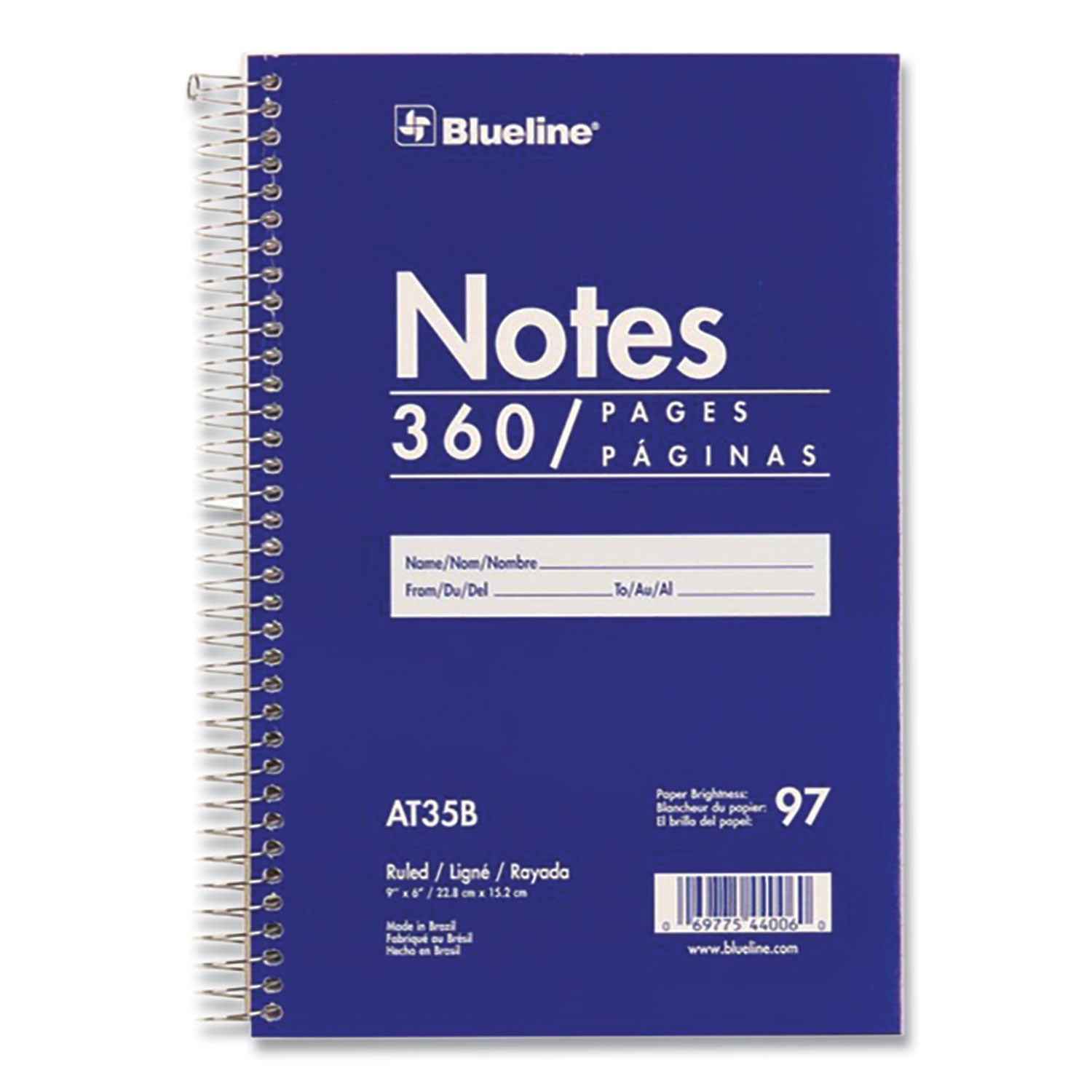 steno-notes-notebook-gregg-rule-blue-white-cover-180-9-x-6-sheets_redat35b - 1