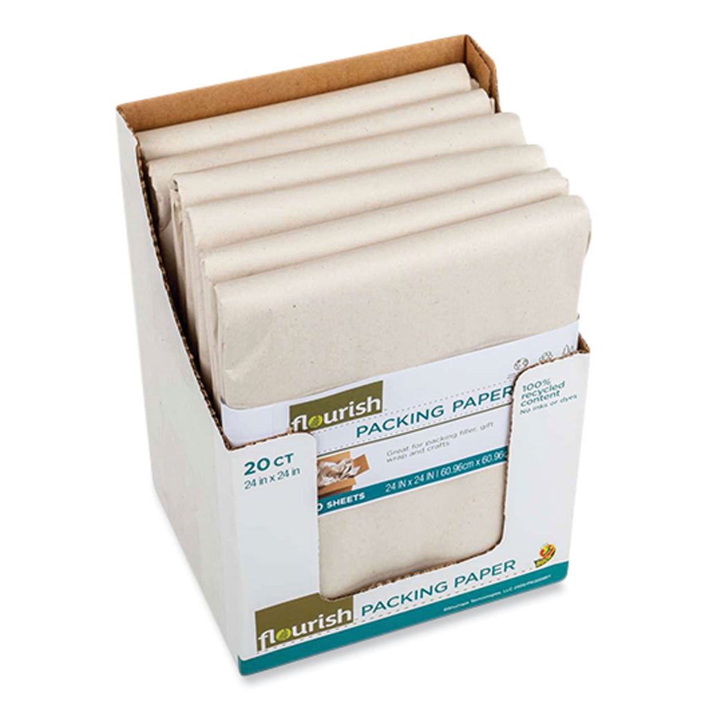 100%-recycled-paper-packing-sheets-24-x-24-natural-20-pack_shu287431 - 1