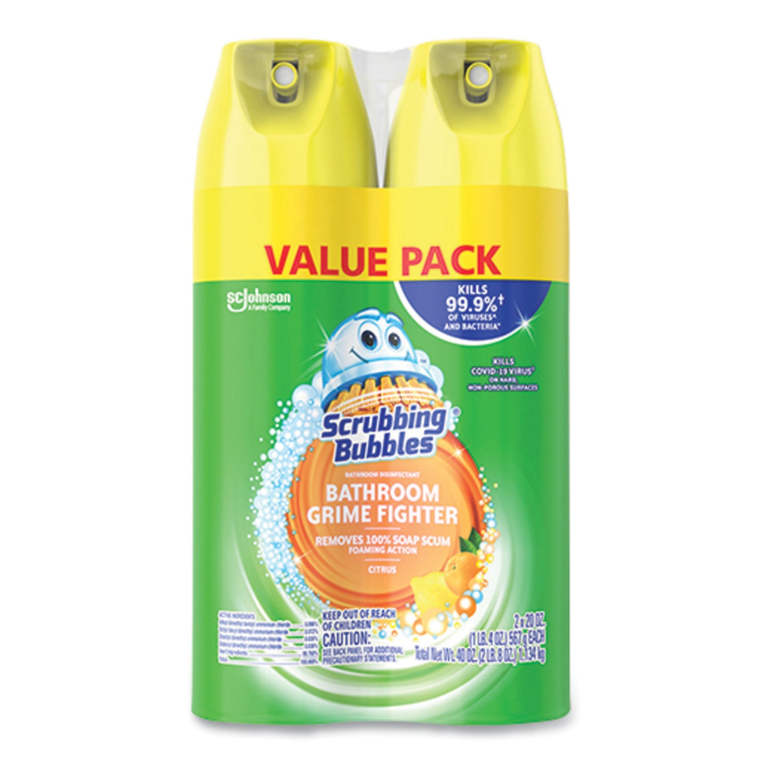 bathroom-disinfectant-grime-fighter-aerosol-citrus-scent-20-oz-aerosol-can-2-pack_sjn306381 - 1
