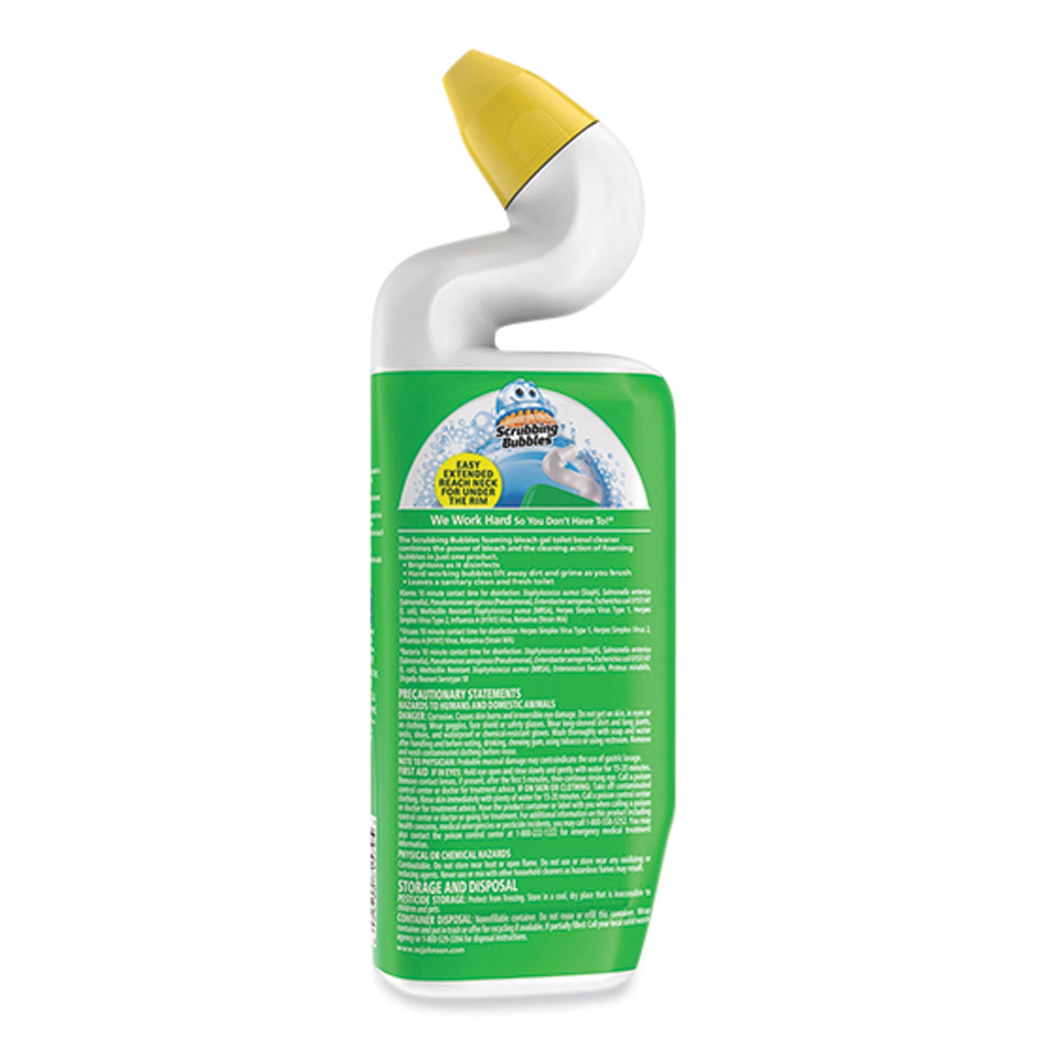 bubbly-bleach-gel-disinfecting-toilet-bowl-cleaner-rainshower-scent-24-oz-bottle_sjn309106 - 2