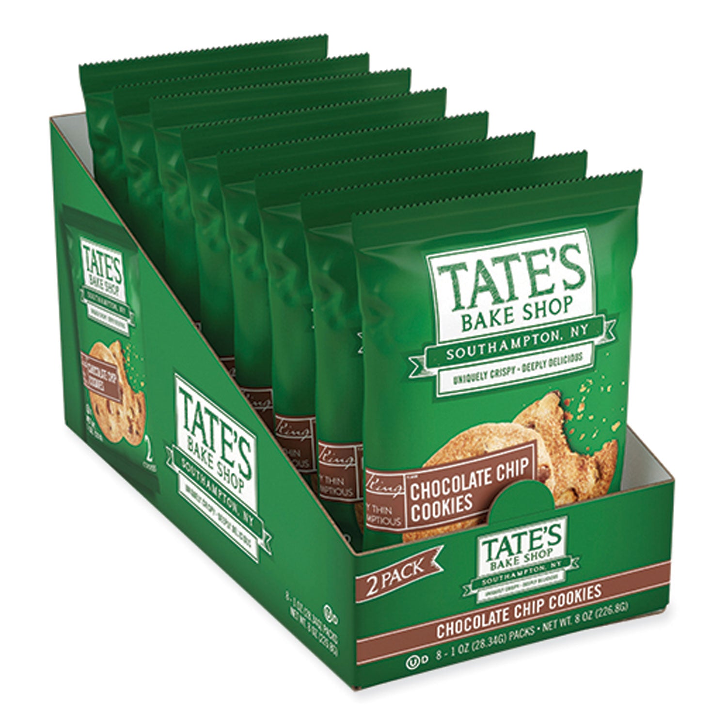 chocolate-chip-cookies-snack-packs-1-oz-pack-2-cookies-pack-8-packs-box-2-boxes-carton_tae07134 - 1