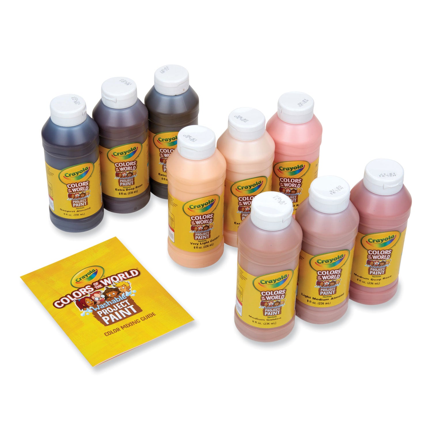 colors-of-the-world-washable-paint-9-assorted-colors-8-oz-bottles-9-pack_cyo542314 - 2