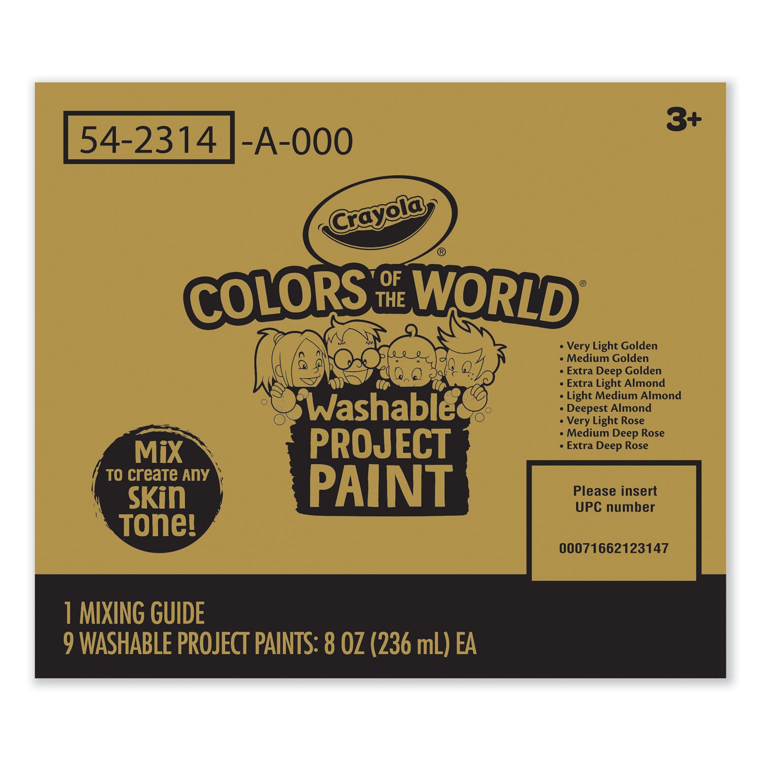 colors-of-the-world-washable-paint-9-assorted-colors-8-oz-bottles-9-pack_cyo542314 - 1