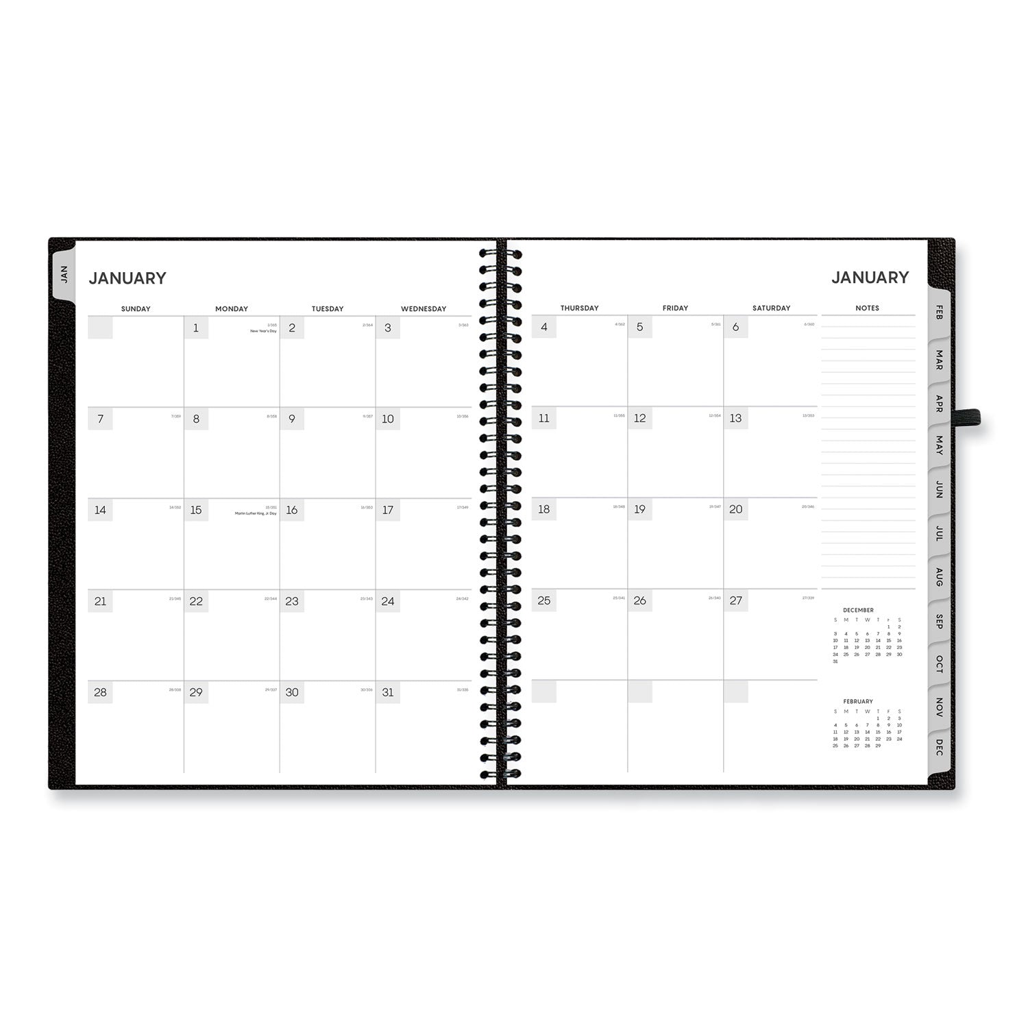 aligned-weekly-monthly-planner-11-x-85-black-cover-12-month-jan-to-dec-2024_bls143588 - 3