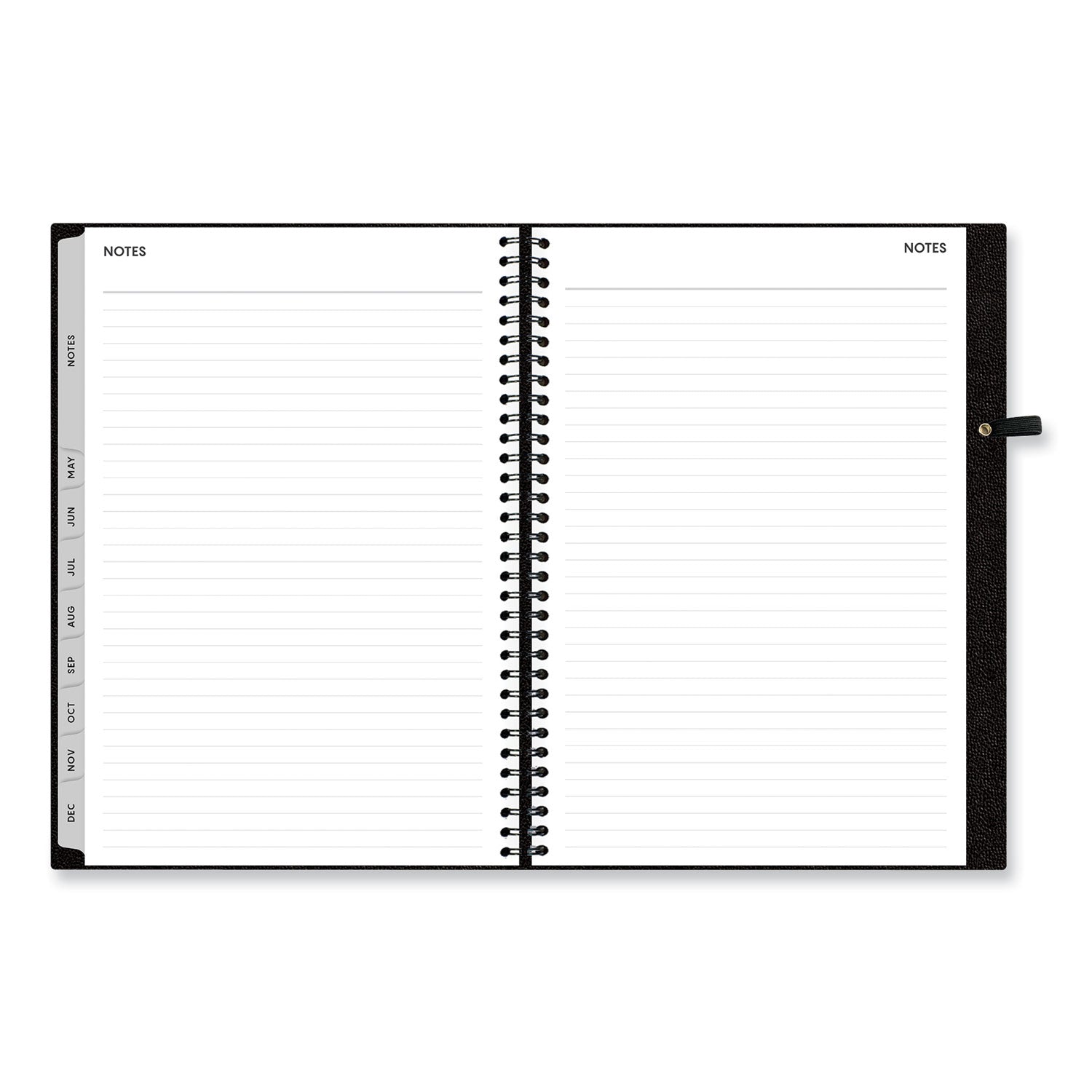 aligned-weekly-monthly-notes-planner-8-x-5-black-cover-12-month-jan-to-dec-2024_bls143587 - 2