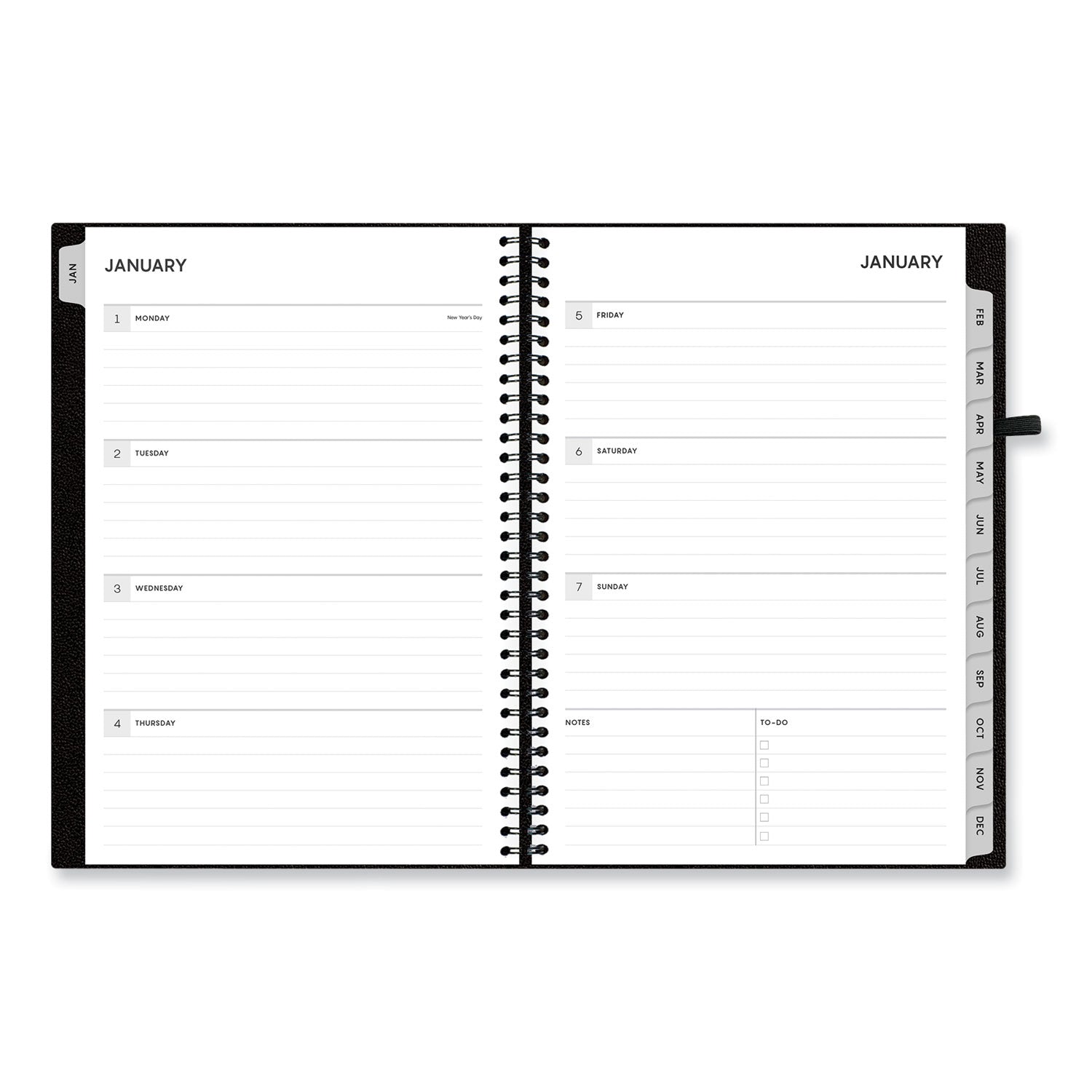 aligned-weekly-monthly-notes-planner-8-x-5-black-cover-12-month-jan-to-dec-2024_bls143587 - 3