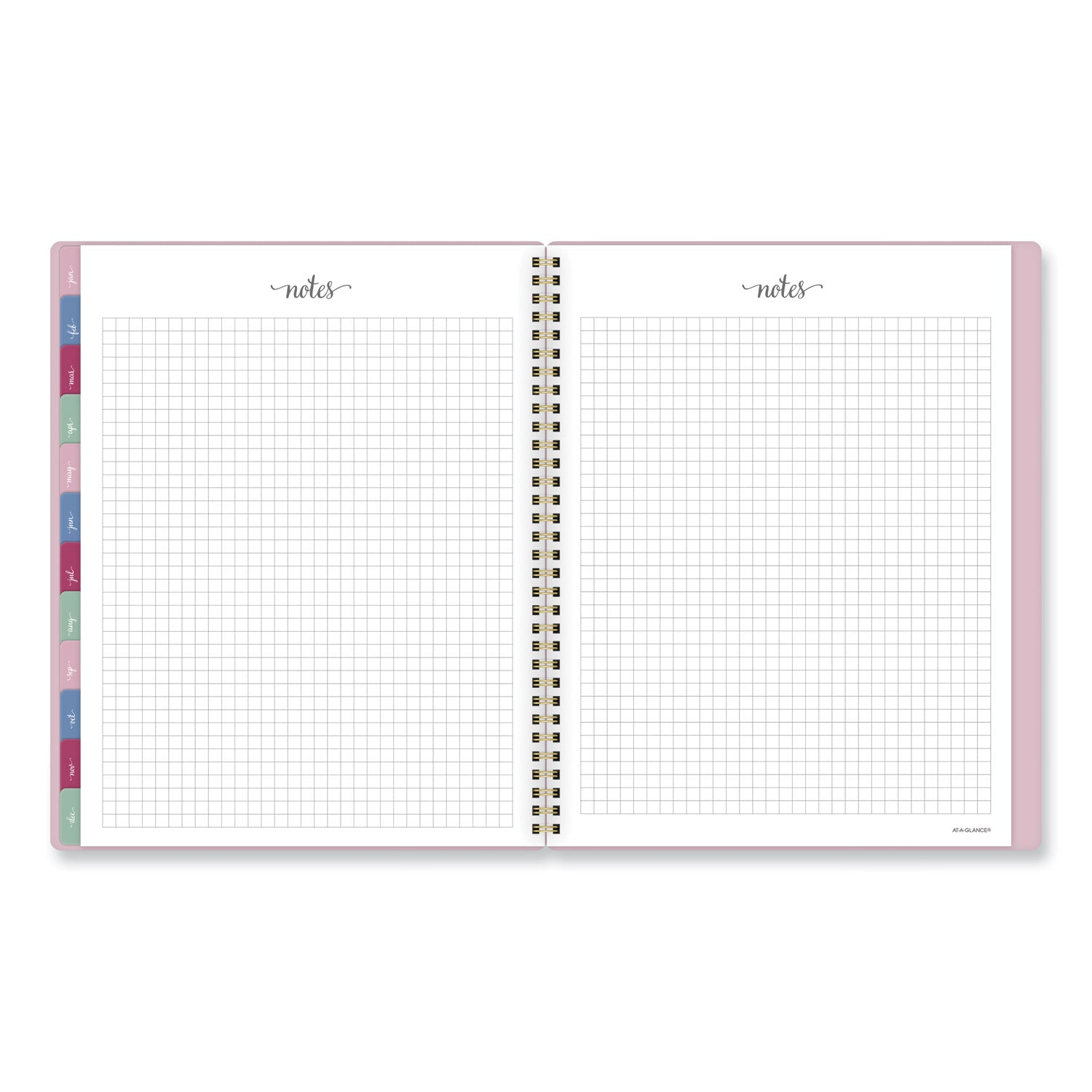 Harmony Weekly/Monthly Poly Planner, 11 x 9.38, Pink Cover, 13-Month (Jan to Jan): 2024 to 2025