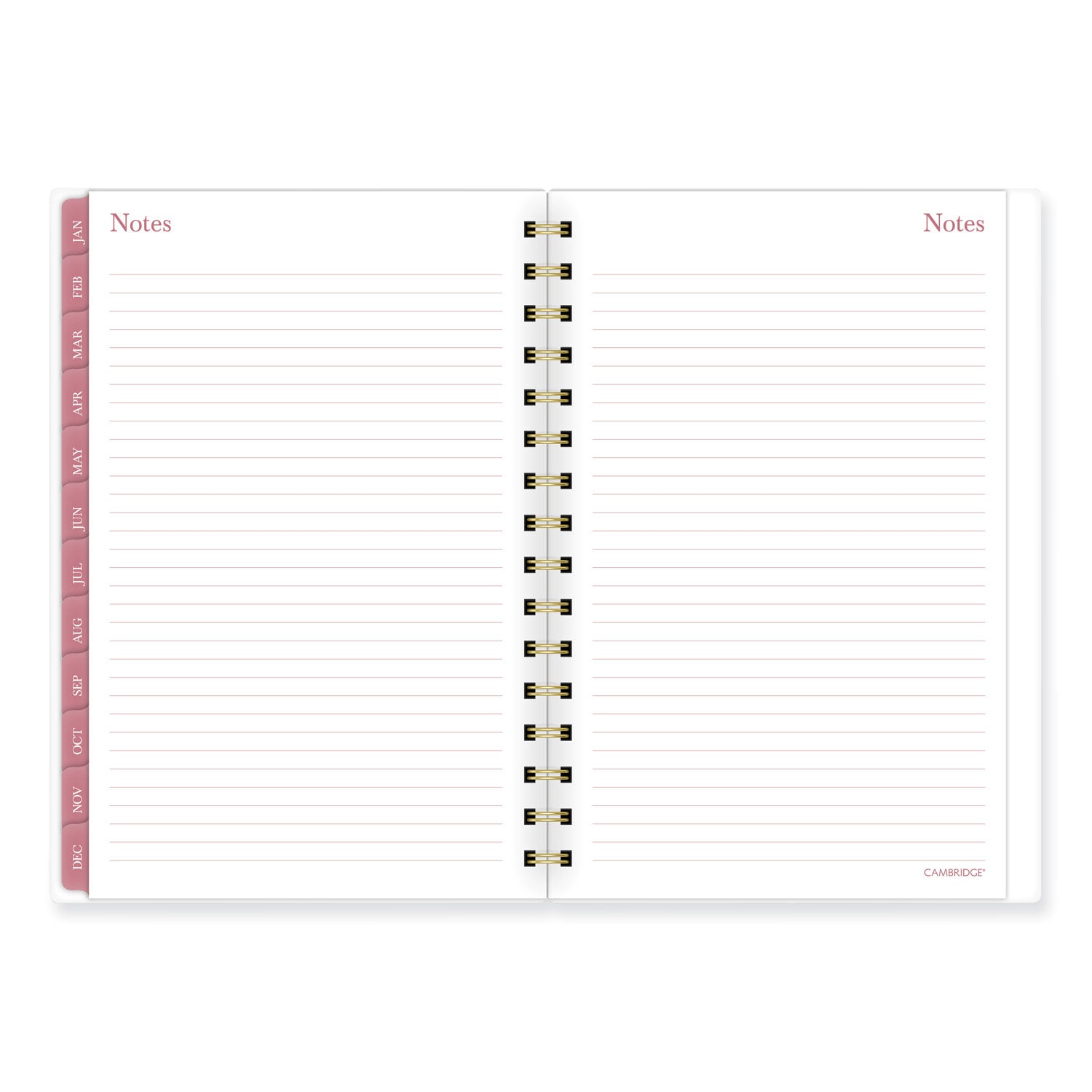 Cambridge Thicket Weekly/Monthly Planner - Small Size - Weekly, Monthly - 12 Month - January 2024 - December 2024 - 5 1/2" x 8 1/2" Sheet Size - Wire Bound - Multi - To-do List, Durable, Flexible, Snag Resistant, Double-sided Pocket, Dated Planning P - 2