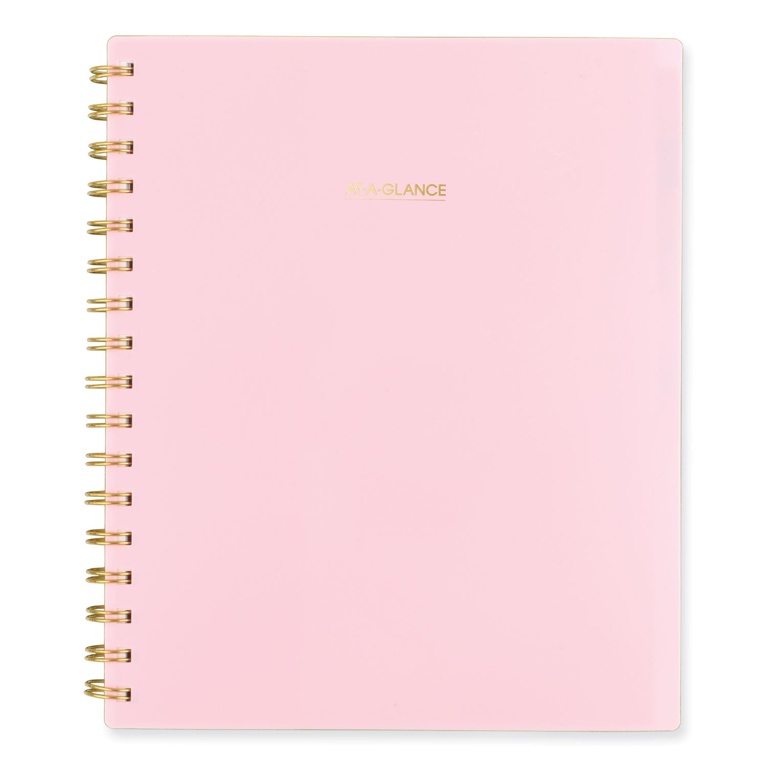 Harmony Weekly/Monthly Poly Planner, 8.81 x 7.88, Pink Cover, 13-Month (Jan to Jan): 2024 to 2025