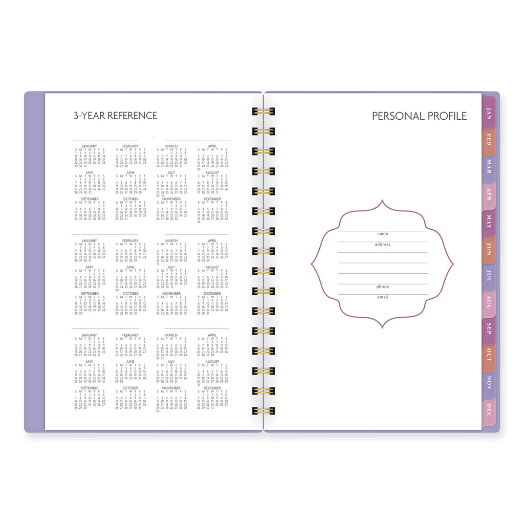 badge-geo-weekly-monthly-planner-85-x-638-purple-white-gold-cover-13-month-jan-to-jan-2024-to-2025_aag1675g200 - 5