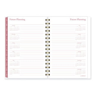 Cambridge Thicket Weekly/Monthly Planner - Small Size - Weekly, Monthly - 12 Month - January 2024 - December 2024 - 5 1/2" x 8 1/2" Sheet Size - Wire Bound - Multi - To-do List, Durable, Flexible, Snag Resistant, Double-sided Pocket, Dated Planning P - 3