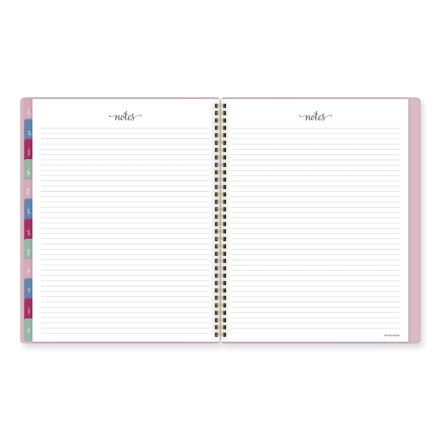 Harmony Weekly/Monthly Poly Planner, 11 x 9.38, Pink Cover, 13-Month (Jan to Jan): 2024 to 2025