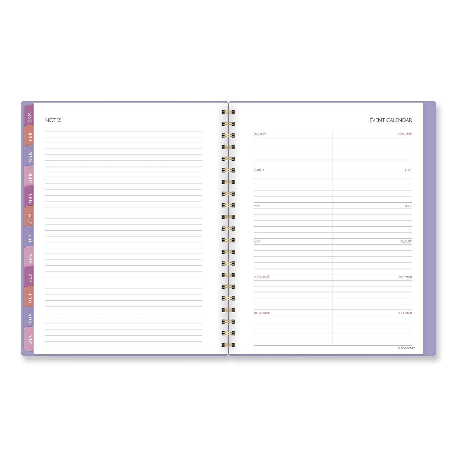 badge-geo-weekly-monthly-planner-geometric-artwork-11-x-925-purple-white-gold-cover-13-month-jan-to-jan-2024-to-2025_aag1675g905 - 2