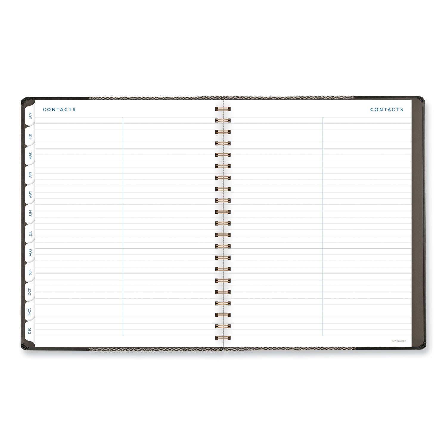 signature-collection-black-gray-felt-weekly-monthly-planner-1125-x-95-black-gray-cover-13-month-jan-to-jan-2024-2025_aagyp90505 - 5