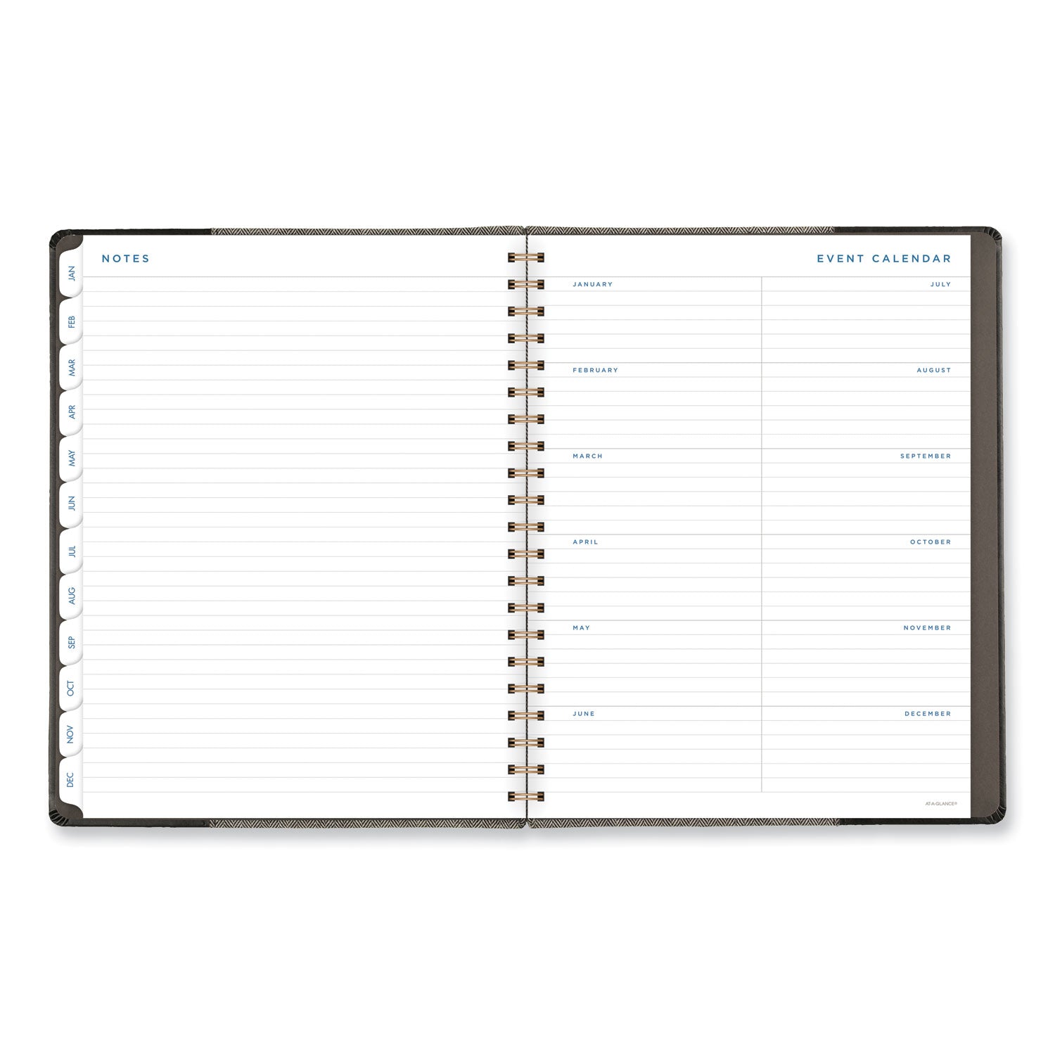 signature-collection-black-gray-felt-weekly-monthly-planner-1125-x-95-black-gray-cover-13-month-jan-to-jan-2024-2025_aagyp90505 - 7