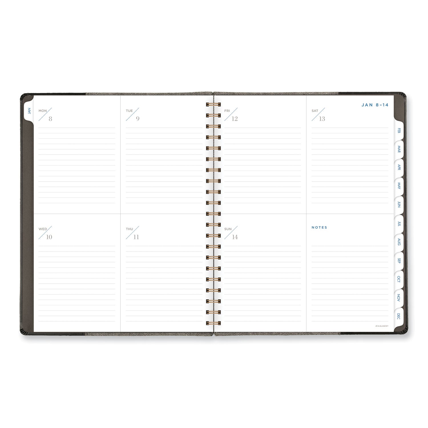 signature-collection-black-gray-felt-weekly-monthly-planner-1125-x-95-black-gray-cover-13-month-jan-to-jan-2024-2025_aagyp90505 - 8