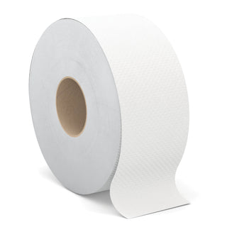 Select Jumbo Bath Tissue, Septic Safe, 2-Ply, White, 3.3" x 750 ft, 12/Carton