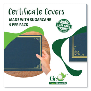 certificate-document-cover-975-x-125-navy-with-gold-foil-5-pack_geo49017 - 2