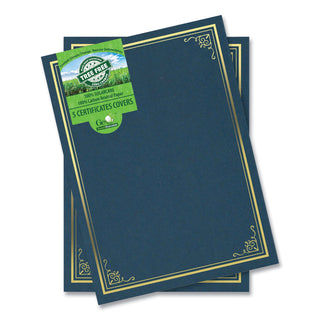 certificate-document-cover-975-x-125-navy-with-gold-foil-5-pack_geo49017 - 1