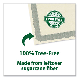 Award Certificates, 8.5 x 11, Natural with Silver Braided Border. 15/Pack