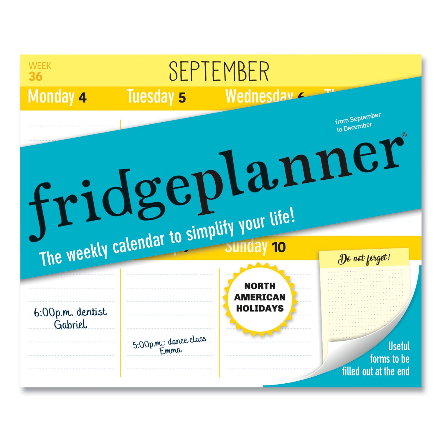 fridge-planner-magnetized-weekly-calendar-with-pads-+-pencil-12-x-125-white-yellow-sheets-16-month-sept-dec-2024-2025_redc174120a - 4