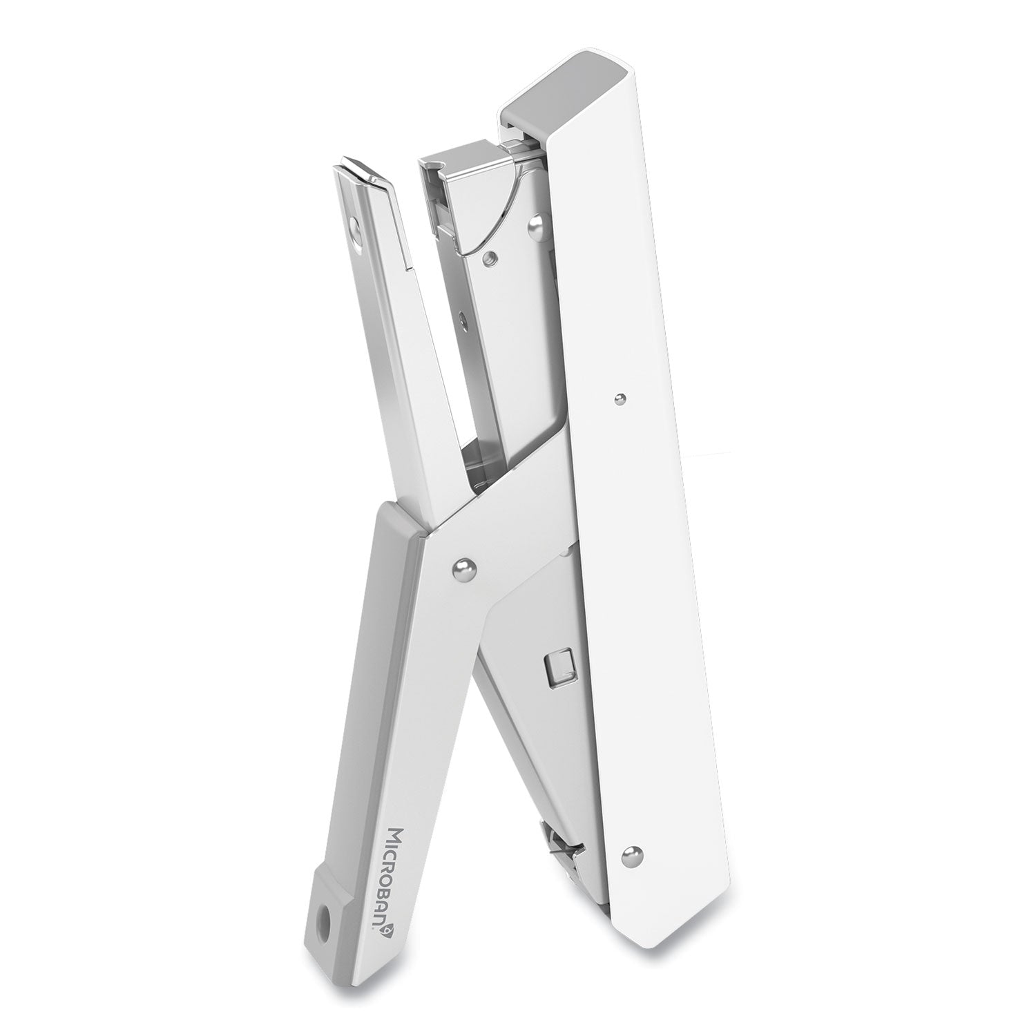 LX890 Handheld Plier Stapler, 40-Sheet Capacity, 0.25"; 0.31" Staples, White
