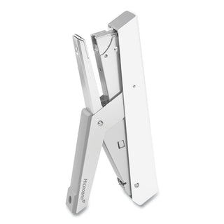 LX890 Handheld Plier Stapler, 40-Sheet Capacity, 0.25"; 0.31" Staples, White