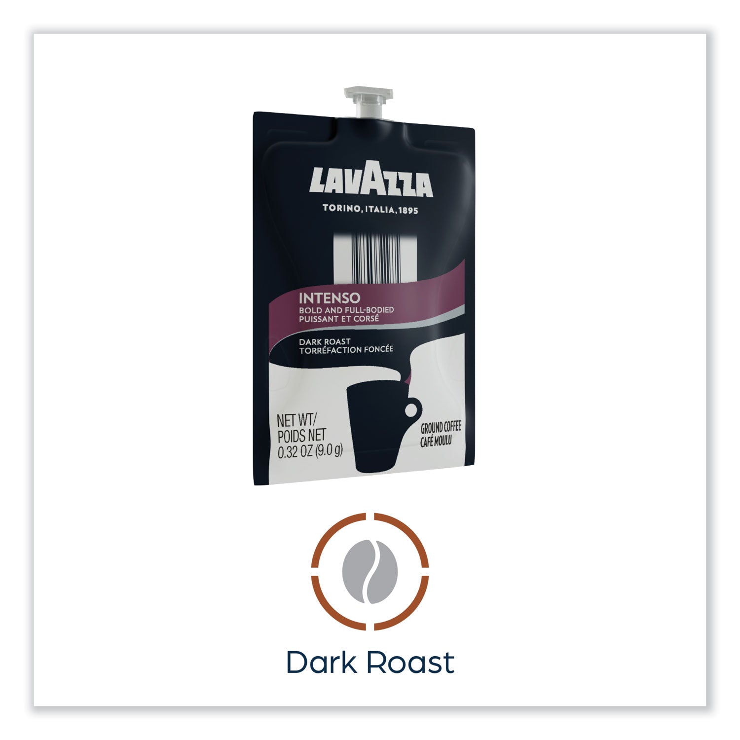 FLAVIA Coffee Freshpacks, Intenso Dark Roast, 0.32 oz, 85/Carton