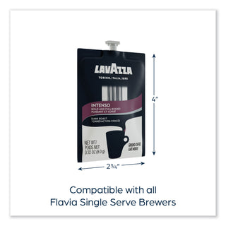 FLAVIA Coffee Freshpacks, Intenso Dark Roast, 0.32 oz, 85/Carton