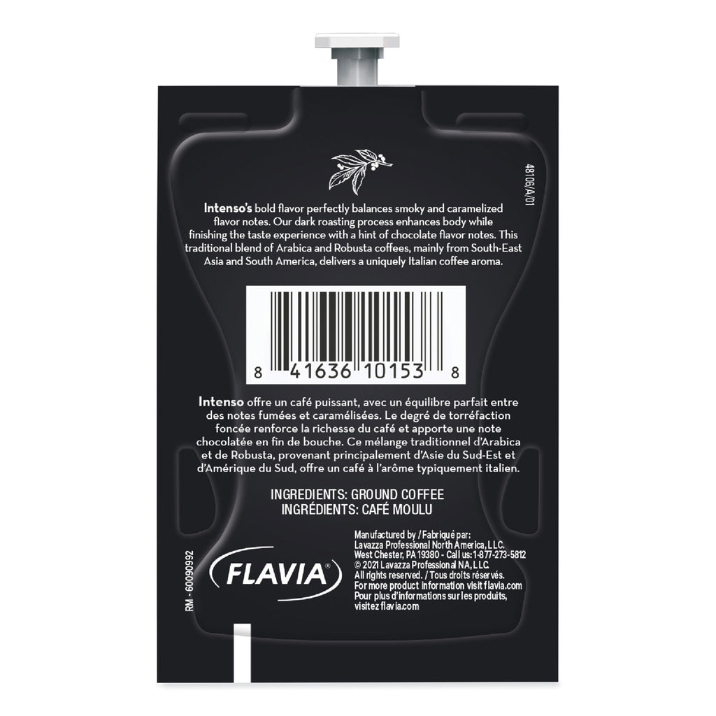 FLAVIA Coffee Freshpacks, Intenso Dark Roast, 0.32 oz, 85/Carton