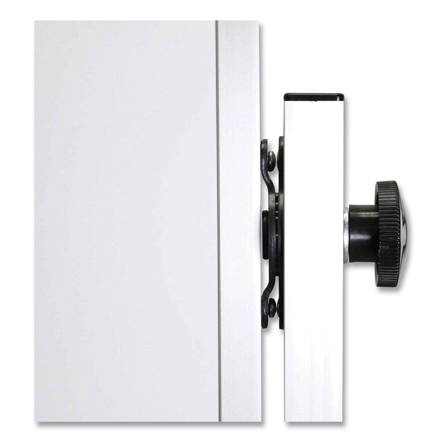 Reversible Magnetic Porcelain Whiteboard with Satin Aluminum Frame and Stand, 36 x 48, White Surface, Ships in 7-10 Bus Days