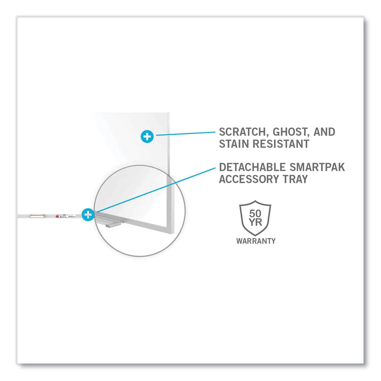 magnetic-porcelain-whiteboard-w-satin-aluminum-frame-and-map-rail-725-x-6047-white-surface-ships-in-7-10-business-days_ghem1p561m - 3