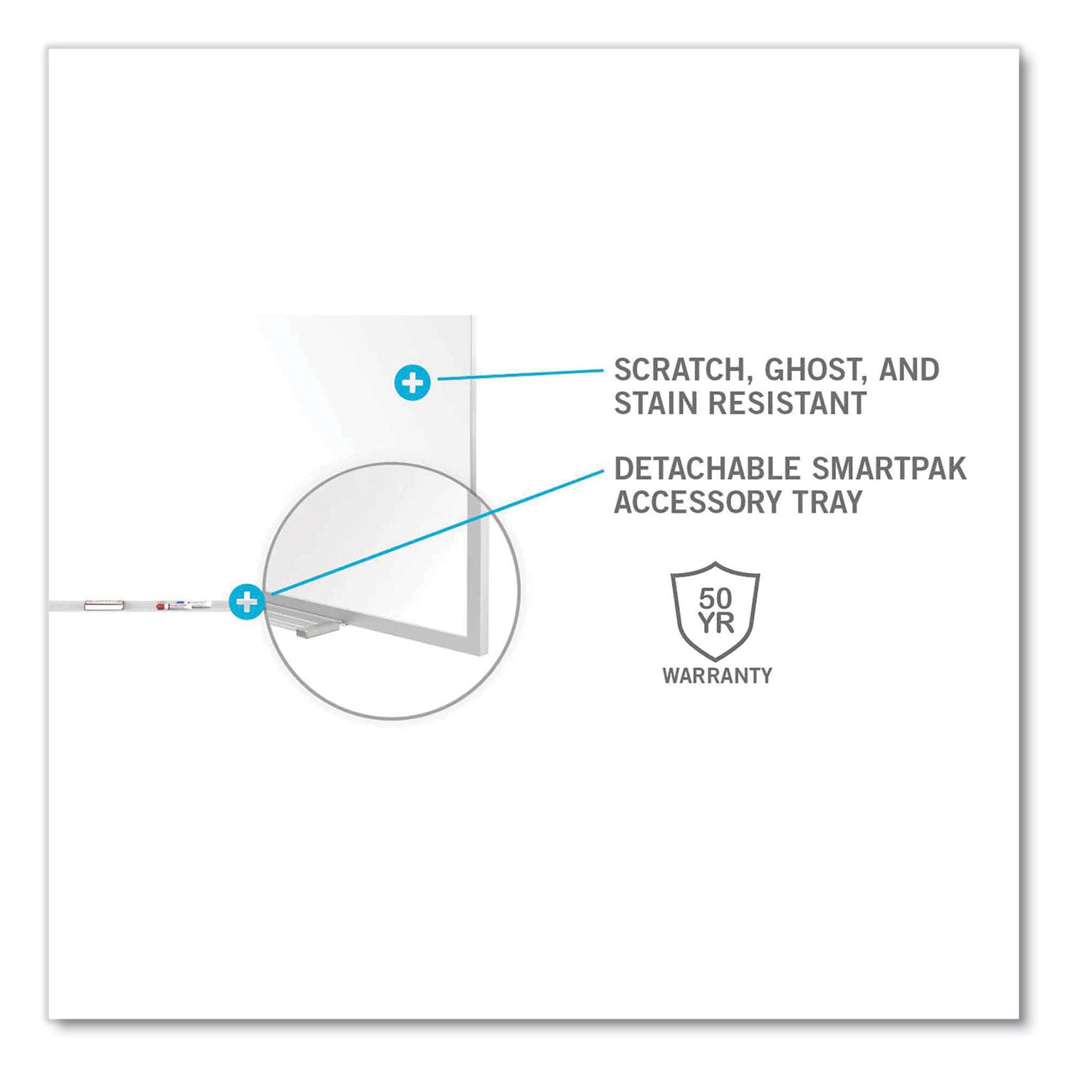 magnetic-porcelain-whiteboard-with-satin-aluminum-frame-and-map-rail-9653-x-6047-white-surface-ships-in-7-10-bus-days_ghem1p581m - 3