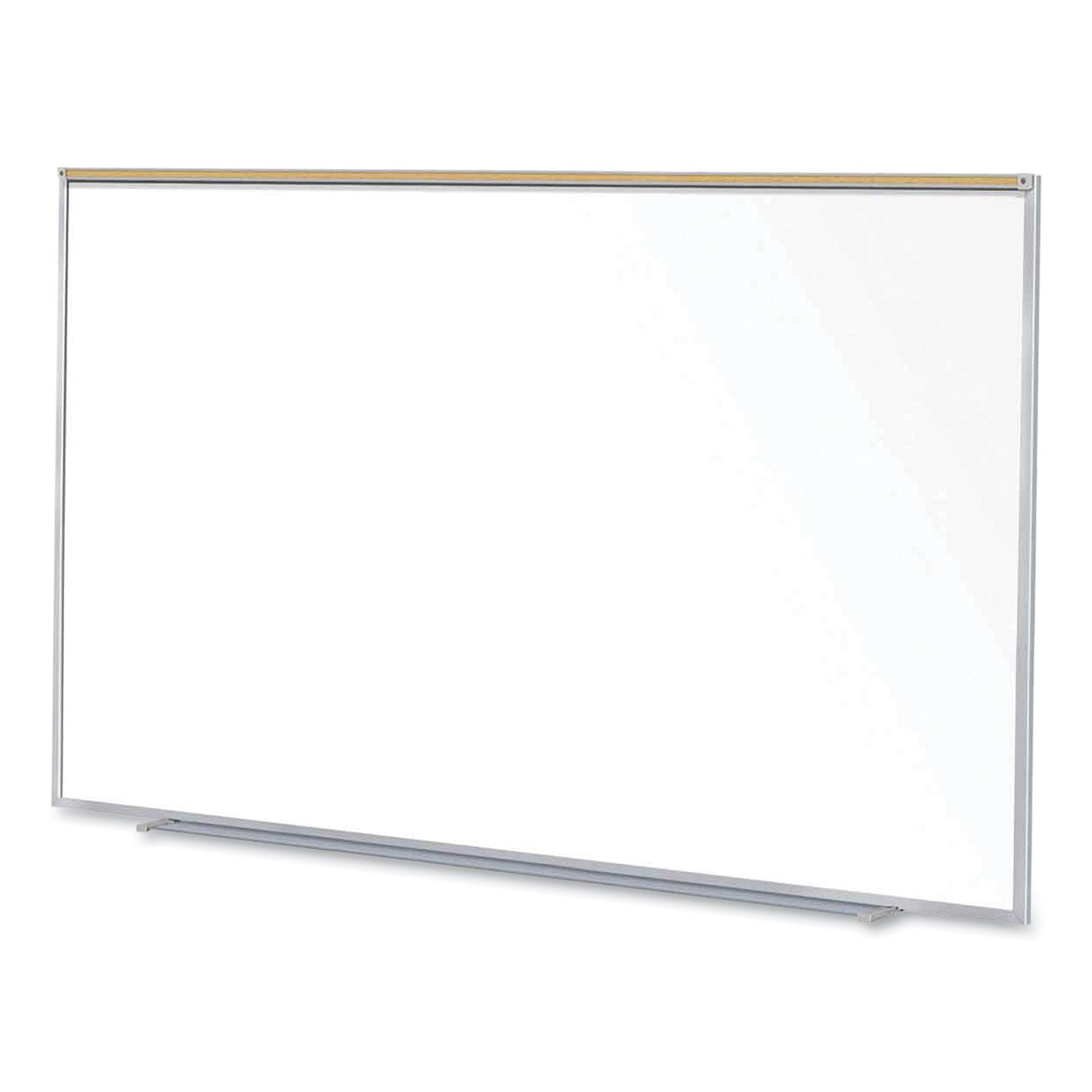 magnetic-porcelain-whiteboard-with-satin-aluminum-frame-and-map-rail-9653-x-6047-white-surface-ships-in-7-10-bus-days_ghem1p581m - 2