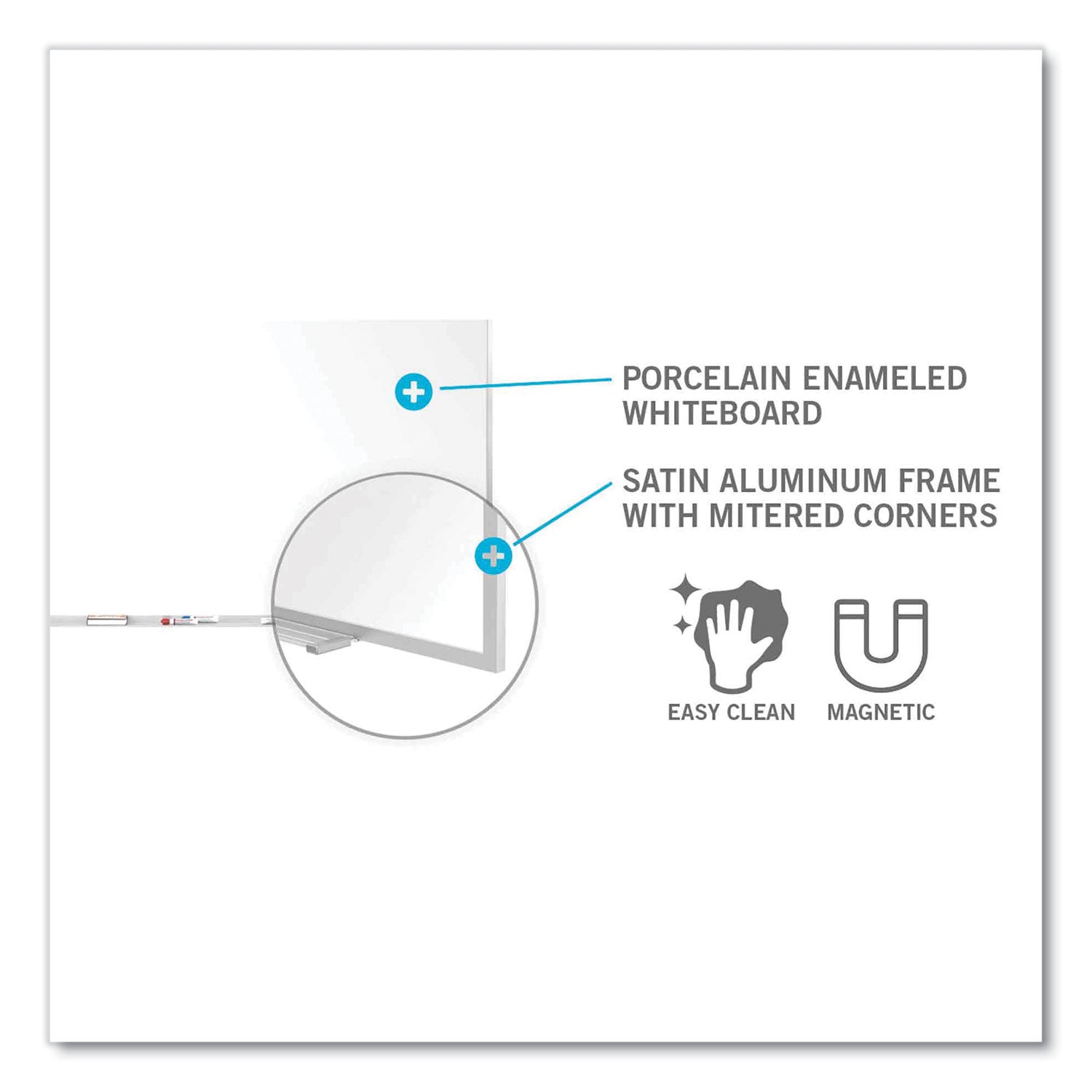 magnetic-porcelain-whiteboard-with-satin-aluminum-frame-and-map-rail-14459-x-6047-white-surface-ships-in-7-10-bus-days_ghem1p5121m - 3