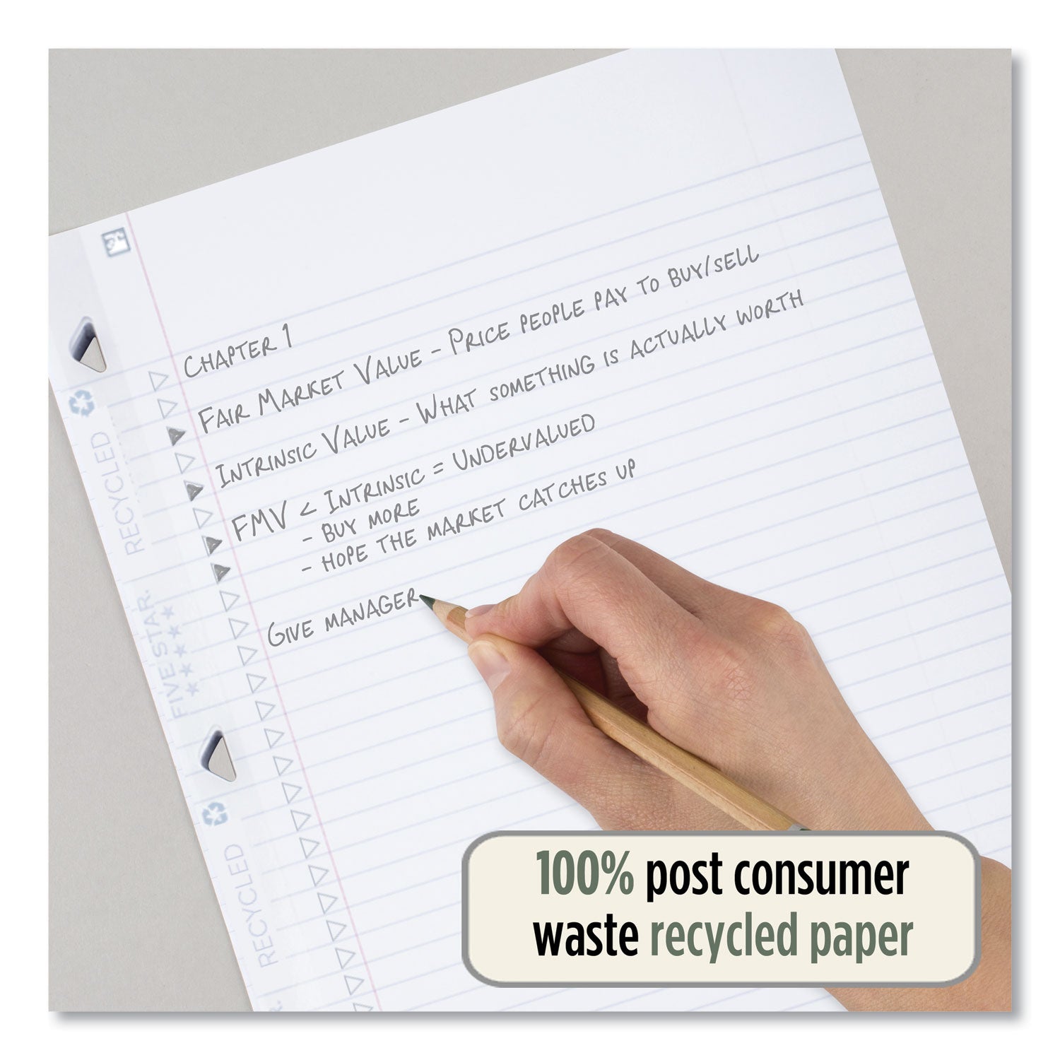reinforced-filler-paper-plus-study-app-3-hole-85-x-11-college-rule-80-pack_mea170023 - 5