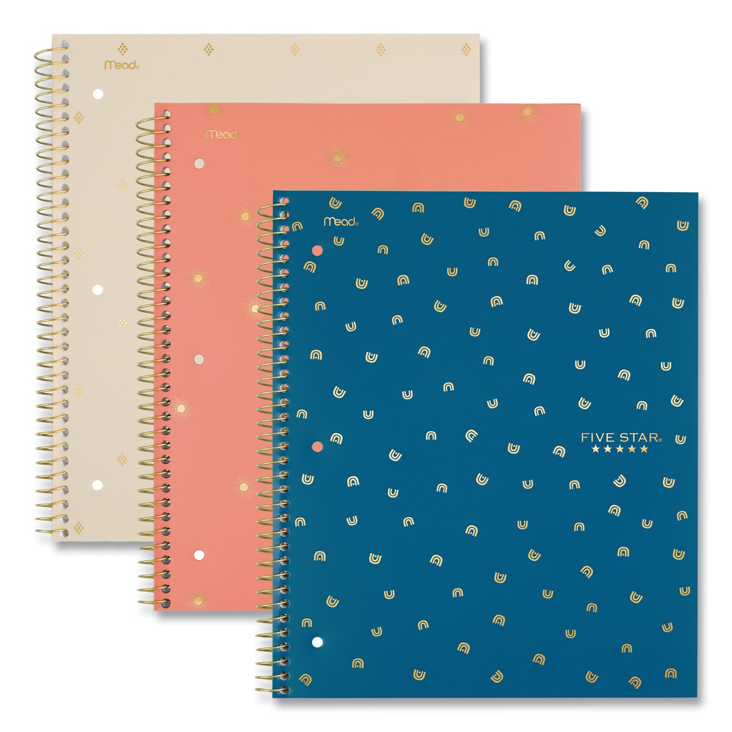 style-wirebound-notebook-1-subject-medium-college-rule-randomly-assorted-cover-colors-80-11-x-85-sheets_mea820156f - 1