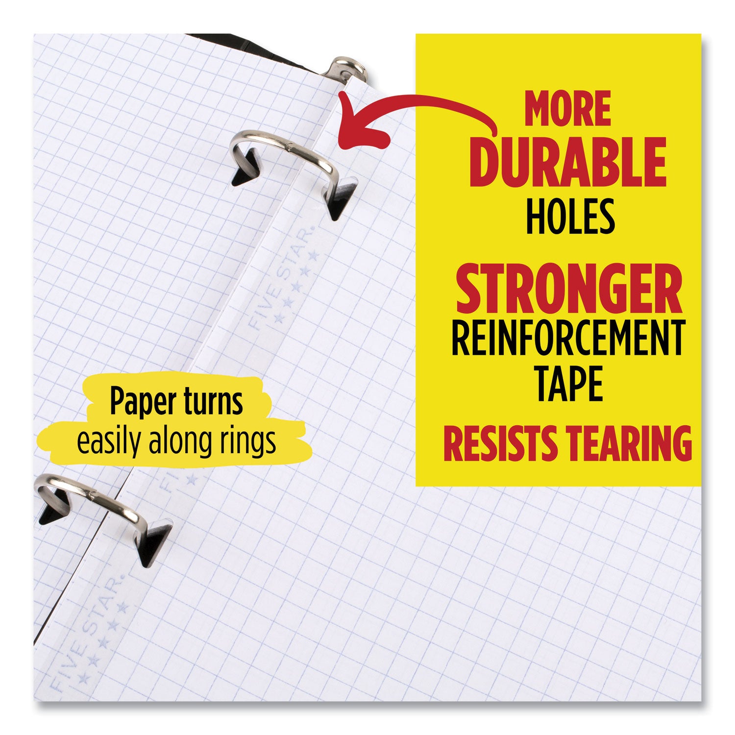 reinforced-filler-paper-plus-study-app-3-hole-85-x-11-college-rule-80-pack_mea170102 - 4