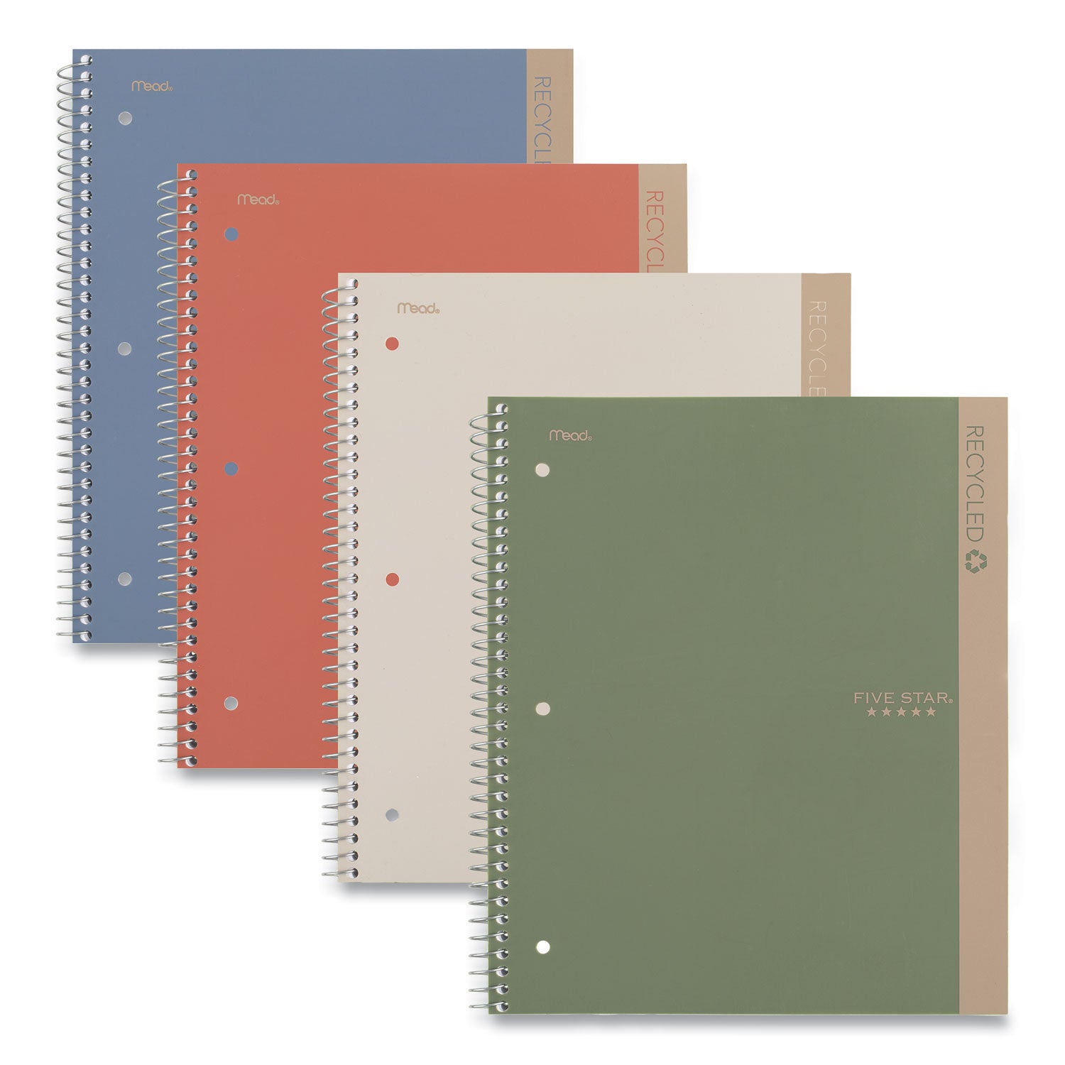 recycled-notebook-1-subject-medium-college-rule-randomly-assorted-cover-11-x-85-sheets_mea820053 - 1
