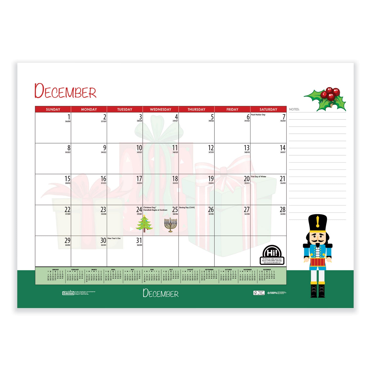 recycled-desk-pad-calendar-illustrated-seasons-artwork-22-x-17-black-binding-corners12-month-jan-to-dec-2024_hod139 - 7