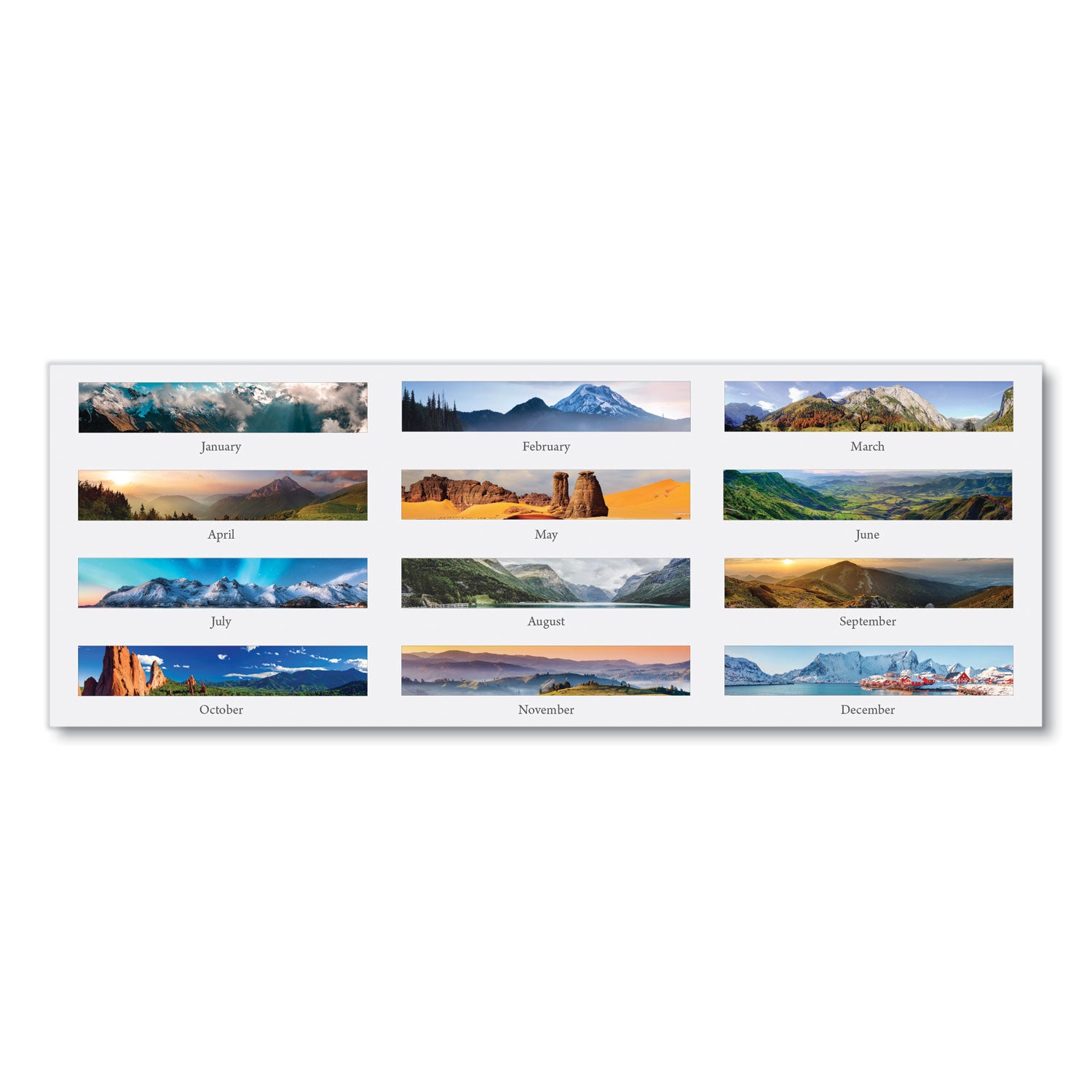 earthscapes-recycled-monthly-desk-pad-calendar-mountains-of-the-world-photos-22-x-17-black-corners12-monthjan-dec-2024_hod176 - 3