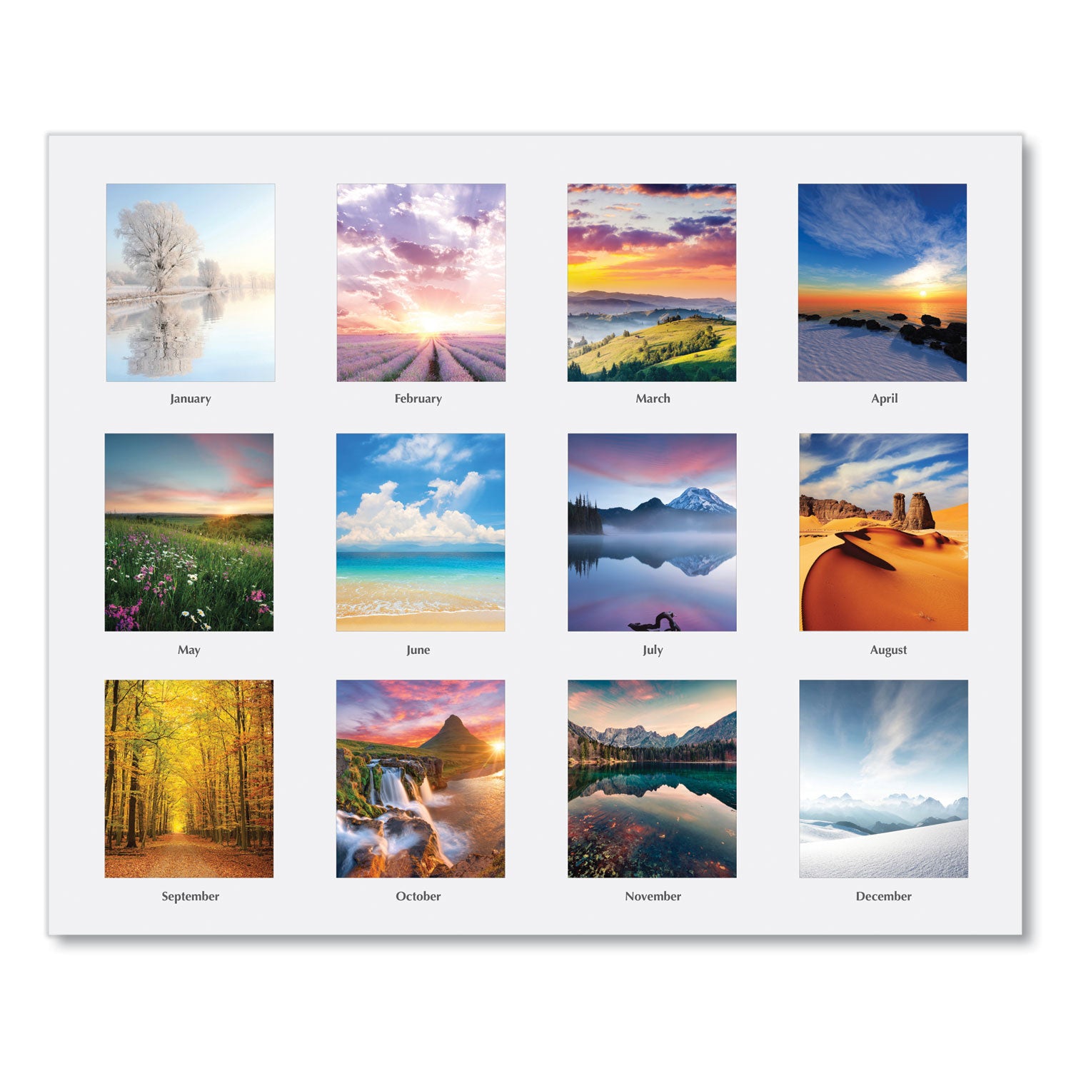 earthscapes-recycled-desk-tent-monthly-calendar-scenic-photography-85-x-45-white-sheets-12-month-jan-to-dec-2024_hod3649 - 3