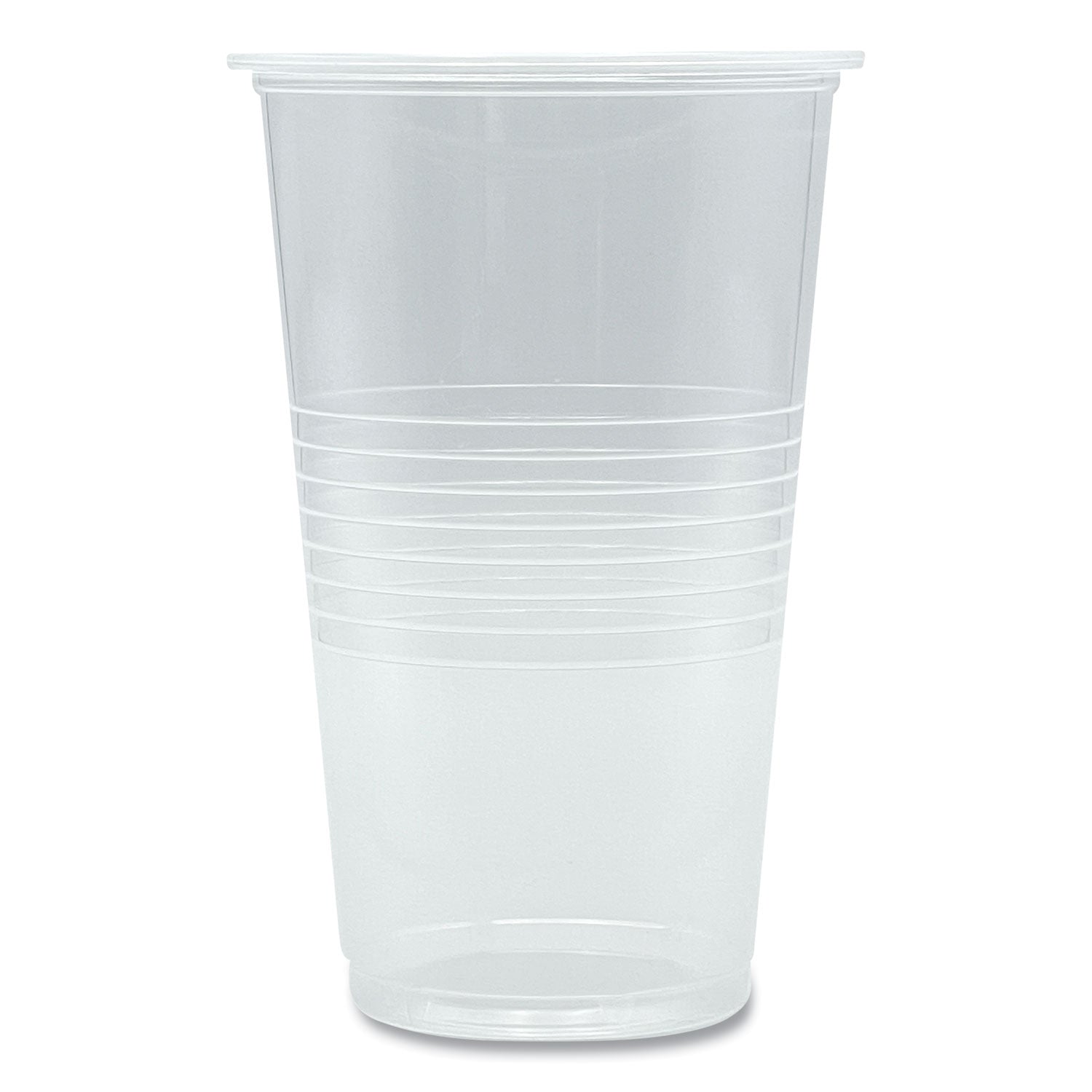 Translucent Plastic Cold Cups, 20 oz, Clear, 1,000/Carton - 1