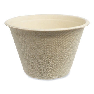 Fiber Cups, 4 oz, 2.9" Diameter x 2.1"h, Natural, 1,000/Carton