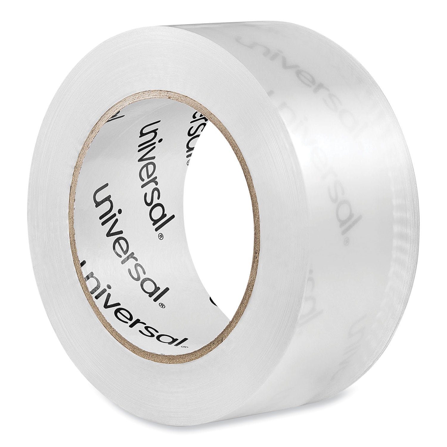 Deluxe General-Purpose Acrylic Box Sealing Tape, 2 mil, 3" Core, 1.88" x 109 yds, Clear, 6/Pack - 
