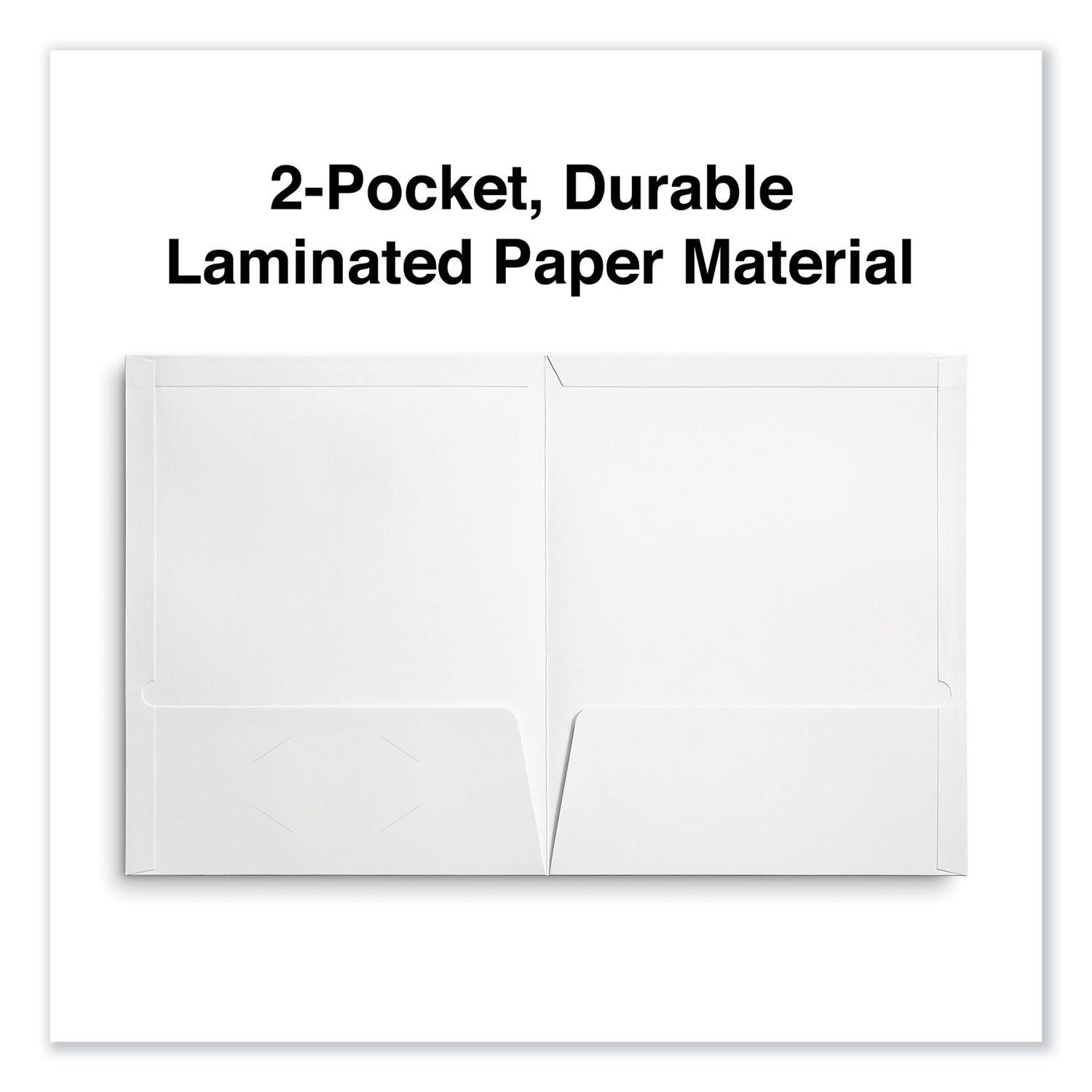 laminated-two-pocket-portfolios-cardboard-paper-100-sheet-capacity-11-x-85-white-25-box_unv56417 - 2